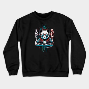 Panda Style Urban Beat Master Crewneck Sweatshirt